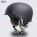 Casco da snowboard integrato, protezione per la testa, berretto da sci anticaduta, caldo e regolabile_voghion.com