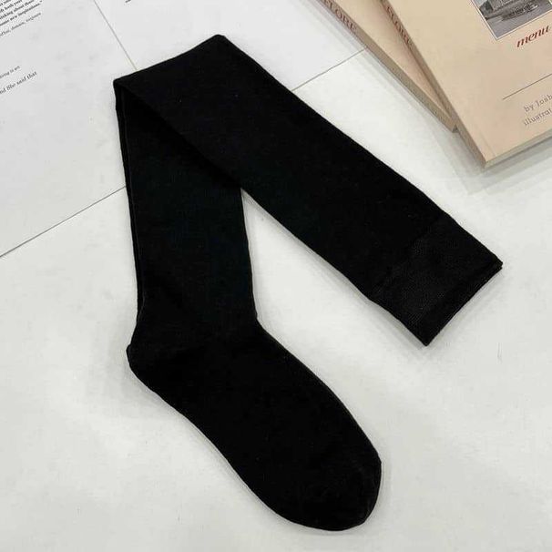 Over-the-Knee For Women, Thickened Warm Terry So, Autumn And Winter Knee Protection Towel, Fleece-Lined Thigh High_voghion.com