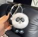 Cute Rex Rabbit Hair Red Panda Car Keychain Pendant Sexual Creative Plush Doll Doll Book Bag Pendant_voghion.com