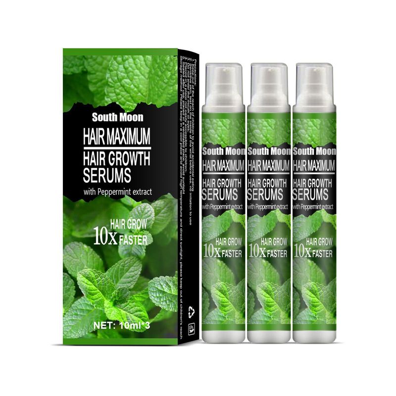 South Moon Haarspray für dicken Haaransatz, Anti-Tropfen, Kräuterpflege, ätherisches Öl_voghion.com