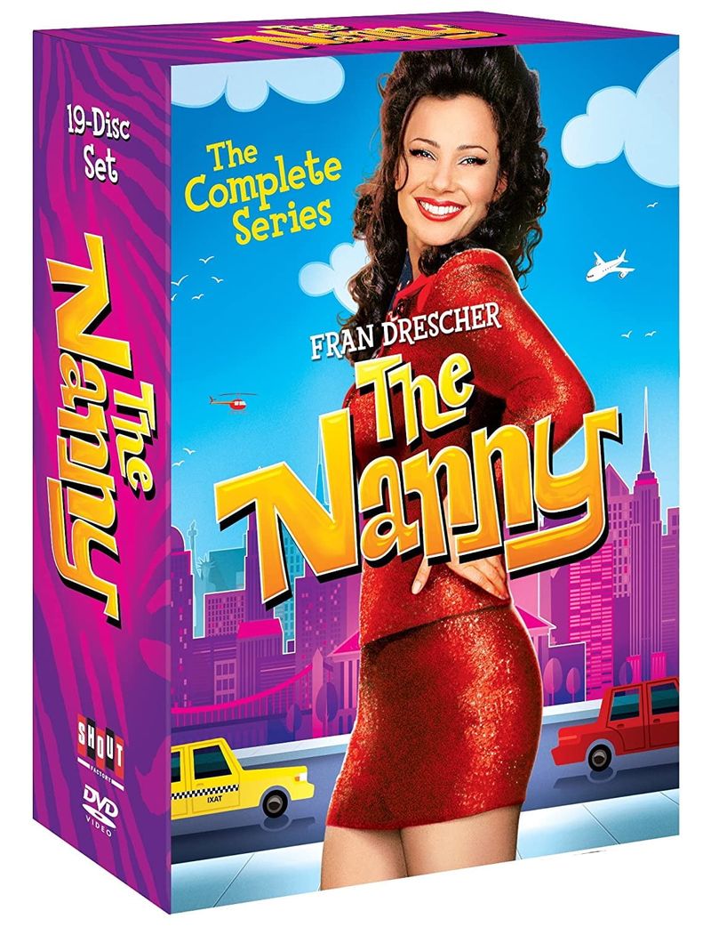 The Nanny: The Complete Series (DVD), Seasons 1-6 19 Discs Box Set-Language:English_voghion.com