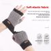 Luvas de lã de camelo meio dedo para homens inverno malha quente e dedos expostos luvas de escritório_voghion.com