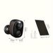 2 Sets Of Wireless Outdoor Solar Cell Security Cameras, 3MP Night Vision With Spotlight, Wireless Battery Solar Power, Human Detection, With Solar Pan_voghion.com