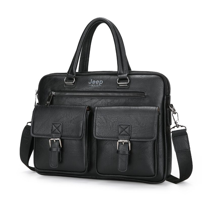 Borsa a tracolla da uomo classica di grande capacità per vendita diretta a prezzo speciale transfrontaliero, semplice borsa a tracolla in tessuto morbido PU_voghion.com