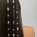 50 - Piece Set Of Stylish Metal - Patterned Hair Clips, Open - Type For Dreadlocks Braid, Hair Accessories_voghion.com