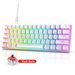 V900 Mechanical 61 Keys Mini Blue Switch Multiple Lighting Colorful Keyboard Portable Suitable For Gaming_voghion.com