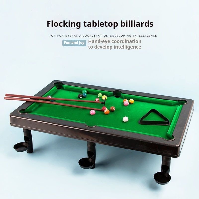 billiard Table Home Simulation Boys And Girls Puzzle Mini Billiards Parent-child Interaction Children Play_voghion.com