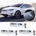 Adecuado para el modelo Tesla 3/Y, base de control central, extensor HUB, adaptador de carga USB, accesorios para automóvil_voghion.com