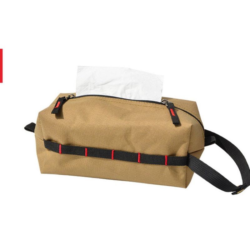 Outdoor DuPont paper towel box waterproof Nordic minimalist ins home camping storage bag_voghion.com