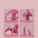 Pilates Home Schöner Rückenwiderstand Formungsgeräte Beckenbodenmuskel Fitness Yoga Ring_voghion.com