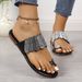 Large Toe In Summer 2025, Lightweight And Cool Flat Slippers For Women_voghion.com