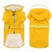 New With Hood For Large Dogs, Waterproof Reflective Dog Raincoat Pet Clothing_voghion.com