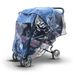 Rain Cover For Bugaboo Donkey Duo Double (All Versions) UK Made Supersoft PVC_voghion.com