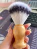 Men's beard brush Shaving soap foam brush Shaving face foam Barbershop brush Wooden old-fashioned foam brush_voghion.com