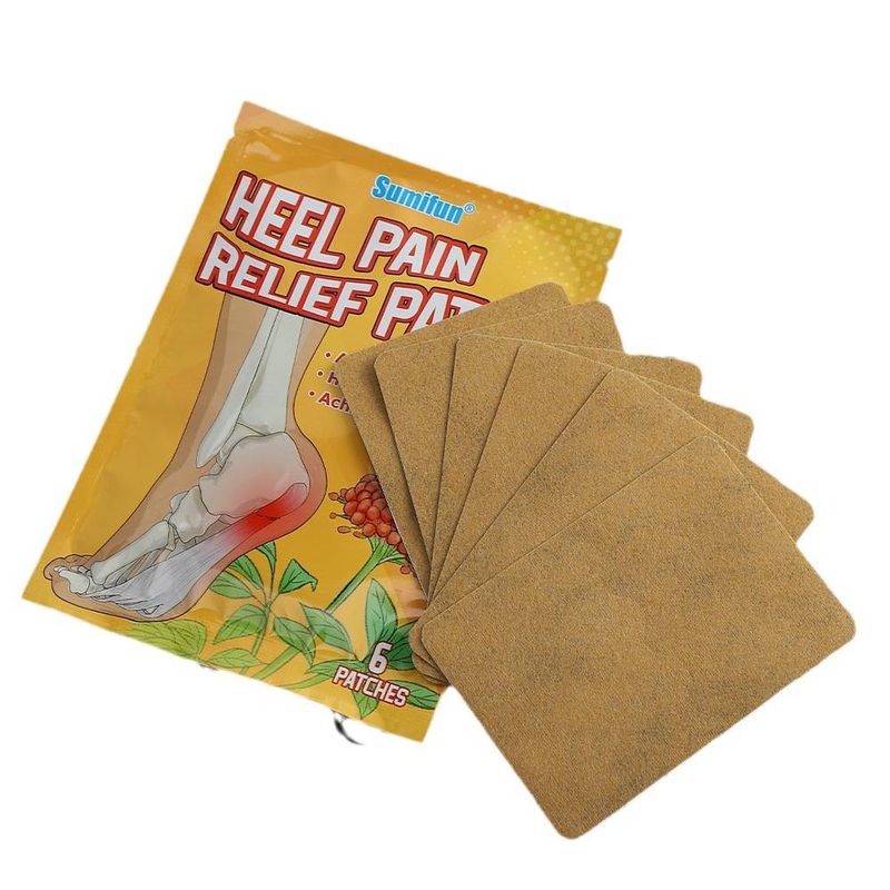 Panax heel pain stick foot soles pain relief sticker care_voghion.com