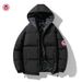 Reversible Quilted Jacket, Men's Double-Faced Thick Padded Coat With China Map 002, Winter Parka For Europe And America_voghion.com