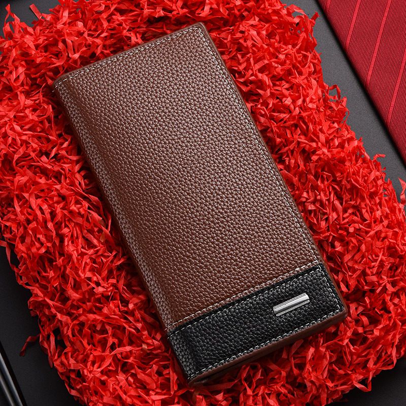 Portafoglio lungo da uomo casual alla moda con più carte, personalizzato, colorato, combinato_voghion.com
