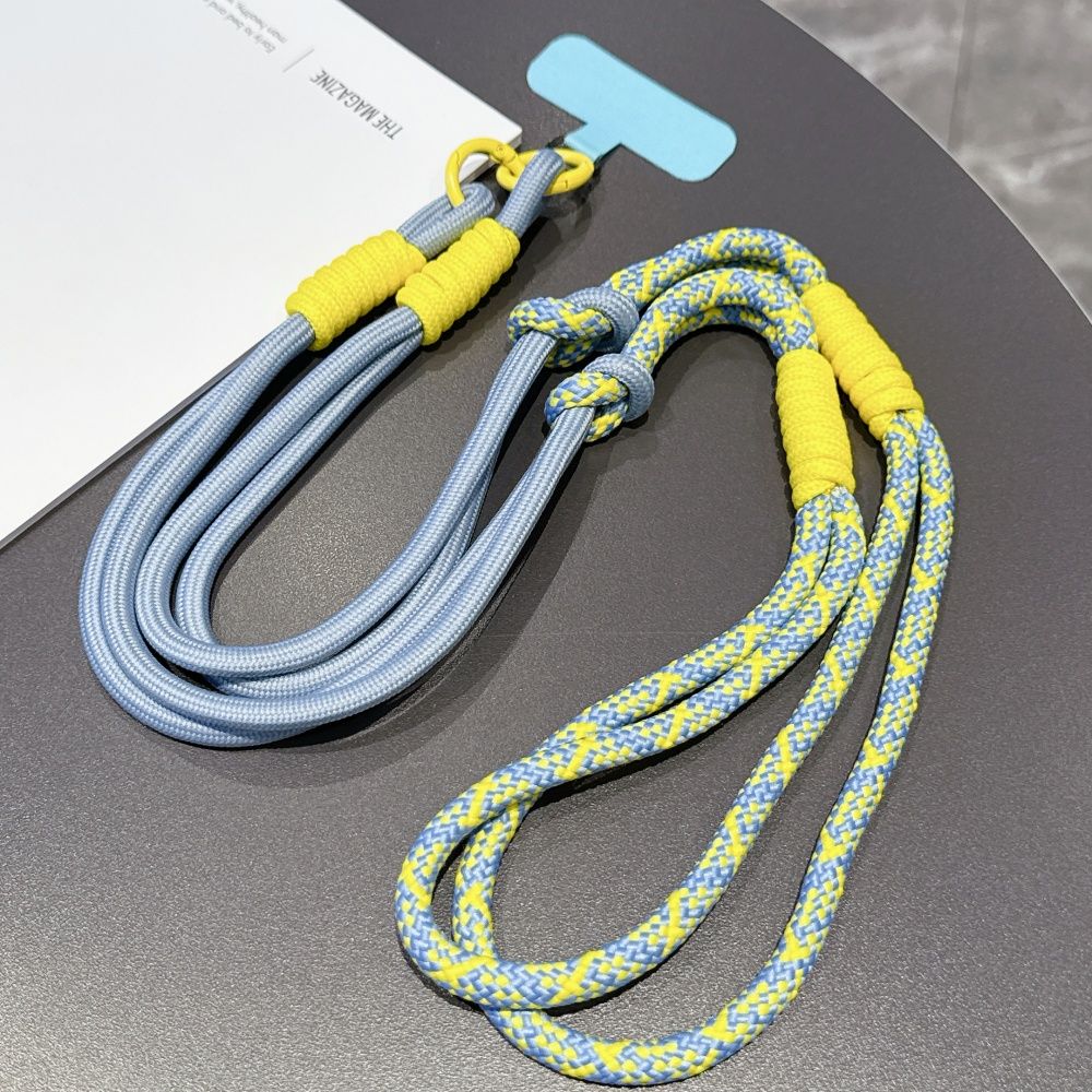 Mobile Phone Lanyard Diagonal Strap Dopamine Shoulder Mobile Phone Case Chain Fixing Clip Anti-loss Long Rope Strong Long Neck Sling Lanyard_voghion.com