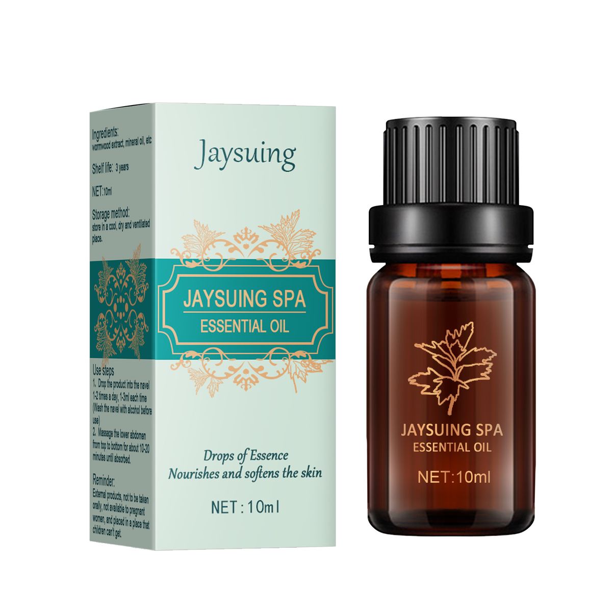 plante Jaysuing mugwort eterisk oljemassasje, kroppsforskjønning, aromaterapi, fotbad eterisk olje SPA,_voghion.com