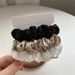 3 Teile/satz Seide Satin Scrunchies Frauen Einfarbig Haar Seil Elegante Pferdeschwanz Halter Gummiband Elastische Haarband Haar Zubehör_voghion.com