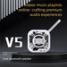 2025 New Portable Wireless Bluetooth Transparent Colorful Light Mecha TWS Card Slot Mini Speaker_voghion.com