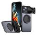 PopShield C Magnetic Car Mount Case For IPhone 16 Pro Max - Shockproof Protective Cover With Built-in Stand (Compatible With IPhone 16 Pro)_voghion.com