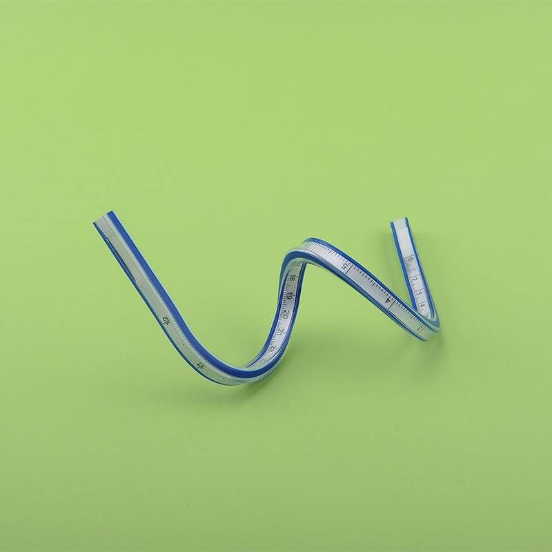 40/50/60CM Serpentine Ruler Platemaking Curve Marking Soft Ruler_voghion.com