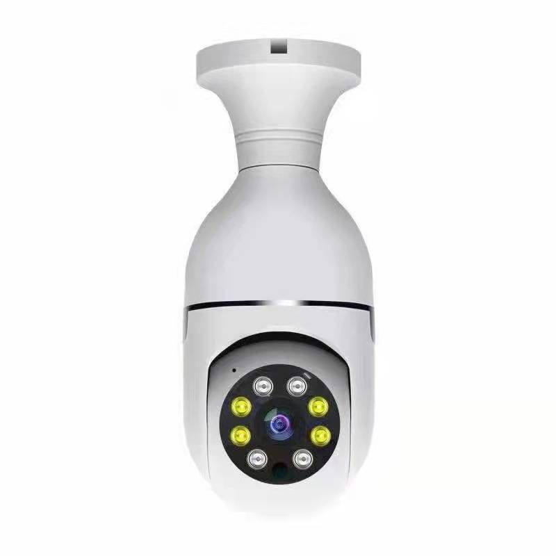Akıllı Ampul Güvenlik Kamerası - 2K HD ve Gece Görüşüyle ​​360° WiFi İç Mekan Gözetimi (Hareket Algılama 2 Yönlü Ses Bulut Depolama)_voghion.com