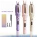 Ceramic Hair Curler With 15-Temp Settings & 25W Fast Heating - 28mm Curling Iron For Wet/Dry Hair_voghion.com
