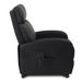 Fauteuil inclinable électrique pour salon, home cinéma, en cuir PU, avec massage et chaleur. Canapé-lit de massage._voghion.com