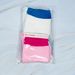 Color Block Socks Set Of 2_voghion.com