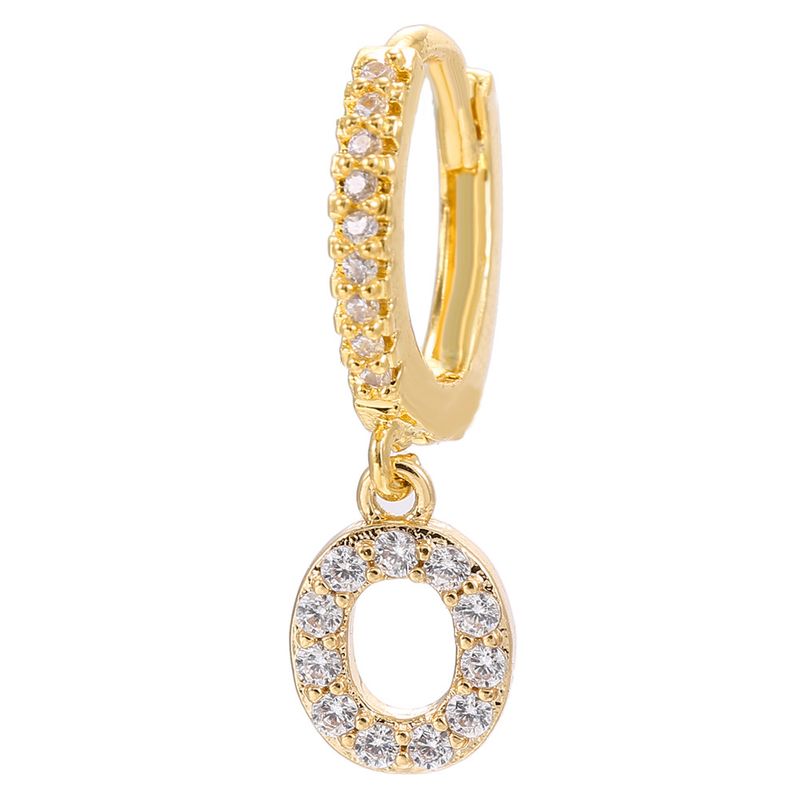 Orecchini con 26 lettere inglesi, micro zircone intarsiato, veri orecchini placcati in oro_voghion.com