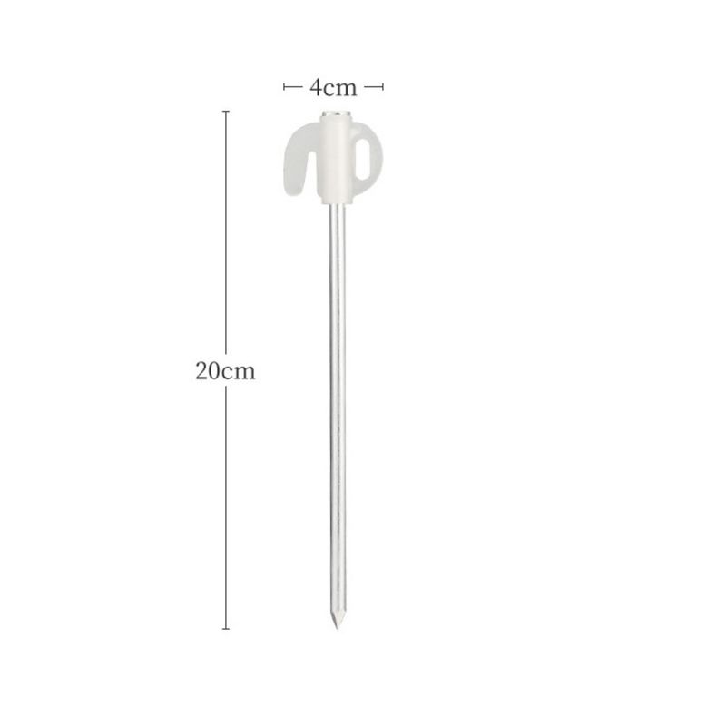 Estacas para tienda de campaña que brillan en la oscuridad - Estacas reflectantes de camping de 20 cm, resistentes y resistentes | Clavos de acero resistentes al viento con 8 horas de brillo_voghion.com