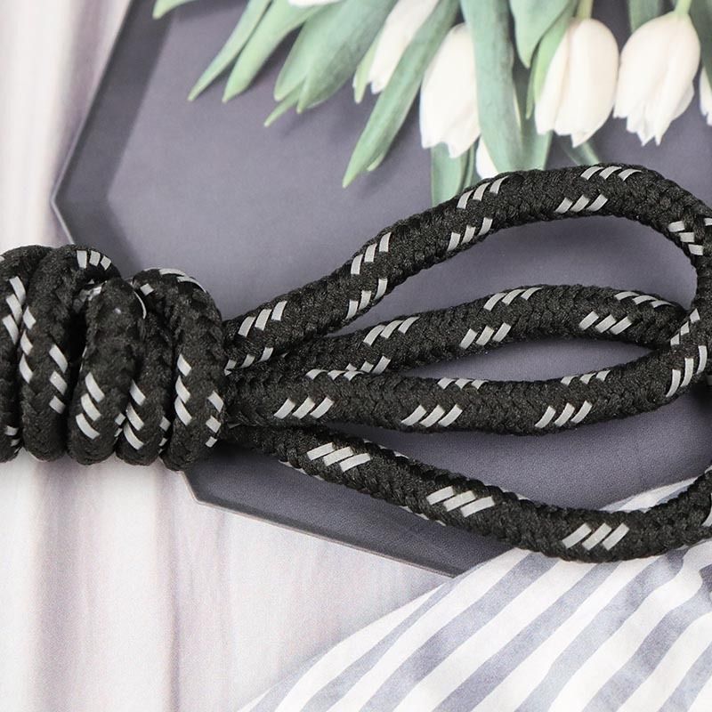 Sznurowadła Hurtowe Okrągłe Wkładki Poliestrowe Potrójne Sznurowadła Odblaskowe_voghion.com