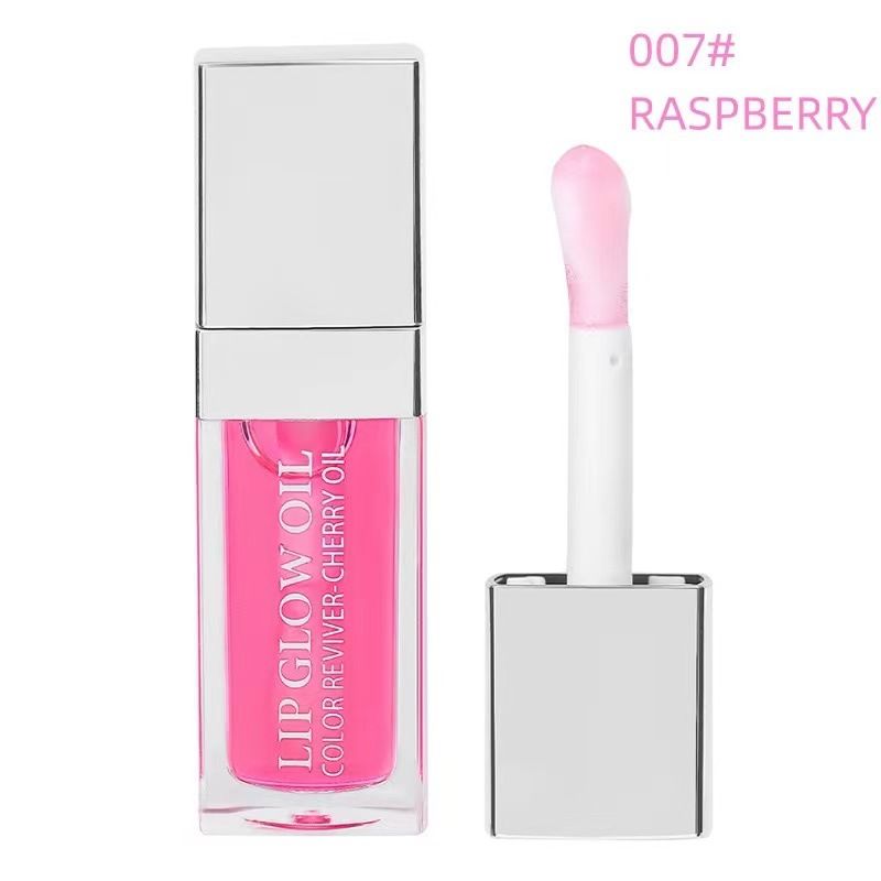 Glossy Moisturizing Oil Non-Sticky Transparent Plumping Lip Gloss_voghion.com