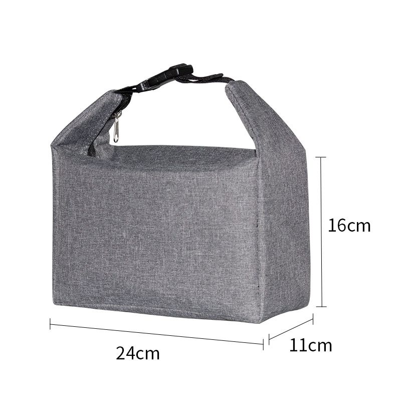 Insulated Lunch Bag With Snap Closure Premium Oxford Fabric Multi-Design Collection Leakproof Lightweight For Office School Travel_voghion.com