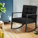 Patio Rattan Rocker Outdoor Glider Rocking Chair Cushion Lawn_voghion.com