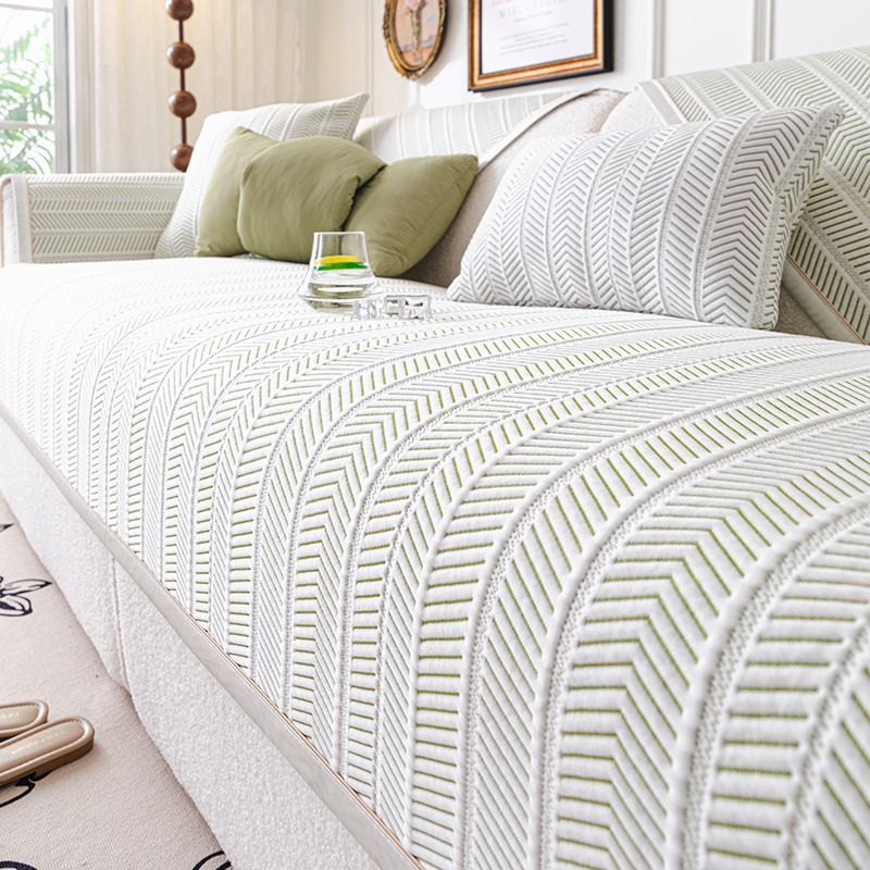 2025 Summer New Style Ice Silk Cool Bean Sofa Cushion Non Slip Simple Style Sofa Mat High Grade Sofa Cover Blanket_voghion.com