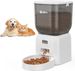 Futterautomat Katze, Olfjurk 4L Katzenfutter Automat Cat Feeder - Automatischer Futterspender, 1-6 Mahlzeiten Für Katzen Und Kleine Mittelgroße Hunde_voghion.com