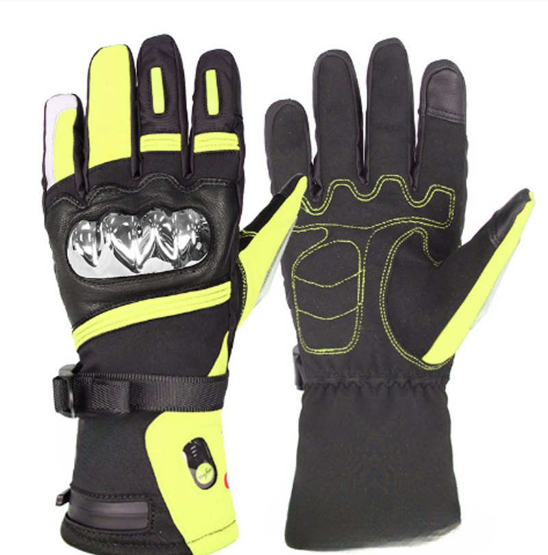 Gants de cyclisme, moto, automne/hiver, trois vitesses, température réglable, gants chauffants, extérieur, résistant au froid, chauds, électriques, gants de ski, gants chauffants_voghion.com