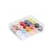 20pcs/Box Sewing Thread Plastic Bobbin Colourful Practical Sewing Accessories Sewing Machine Base Thread_voghion.com