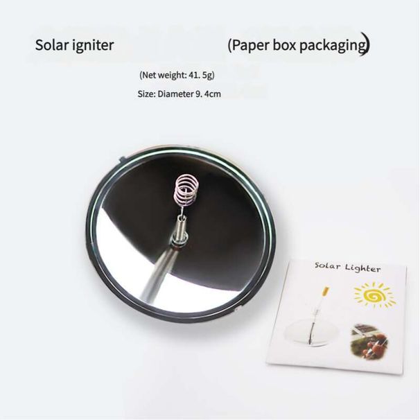 Outdoor Bergsteigen Camping Wildnis Überleben Tragbare Solar Herd Zünder_voghion.com