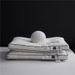 Luxury Hotel Cotton Pillow For Neck Support - 3 Height Adjustable, Anti-Allergenic_voghion.com