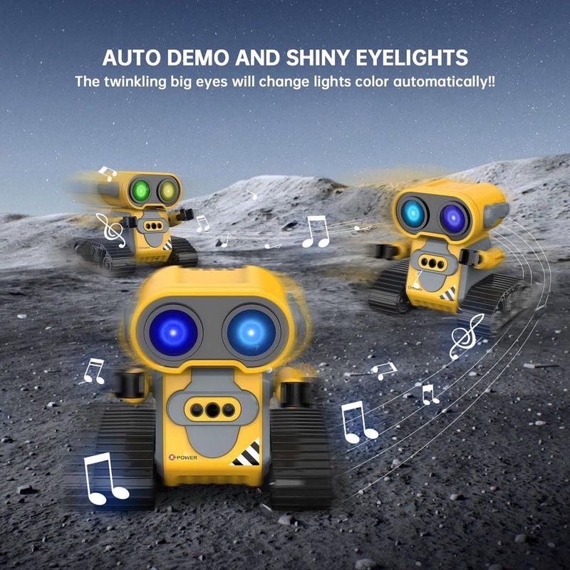 Smart Toys Children's Remote Control Robot Gesture Sensing Simulation Multifunctional Intelligent Pet Remote Control Robot Toy_voghion.com