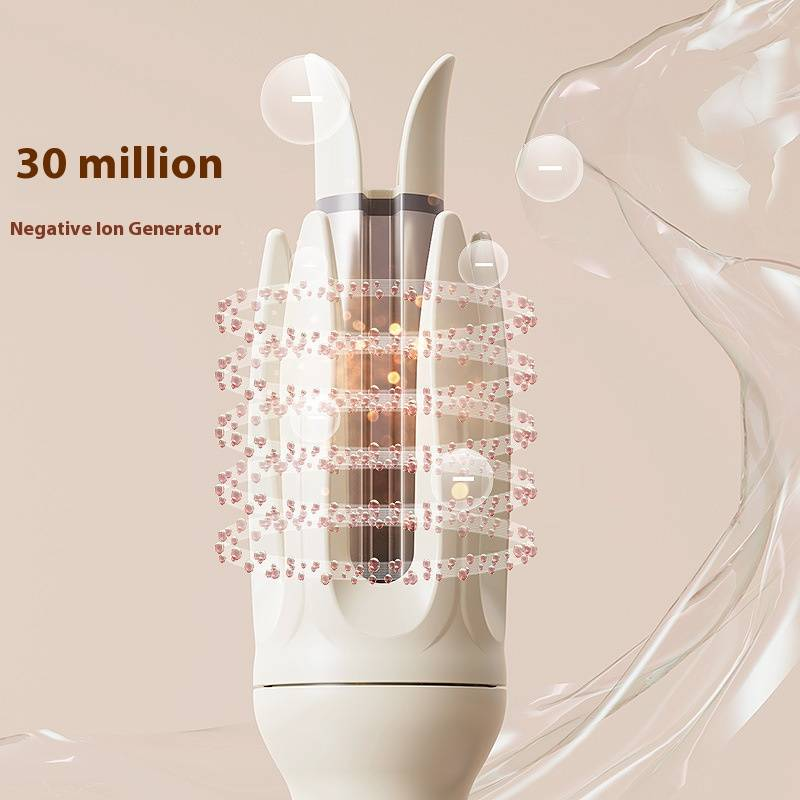 Ceramic Hair Curler With 15-Temp Settings & 25W Fast Heating - 28mm Curling Iron For Wet/Dry Hair_voghion.com