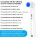 Conjunto de 12 cabeças de escova de substituição compatíveis com a escova de dentes elétrica Oral-B Sensitive Care, refis para escovas de dentes profissionais dos modelos 1000, 1500, 100 e 500._voghion.com