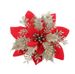 Décorations de Noël à paillettes en forme de fleur 3D ajourée de 15 cm, à saupoudrer soi-même, pour couronnes de sapin_voghion.com