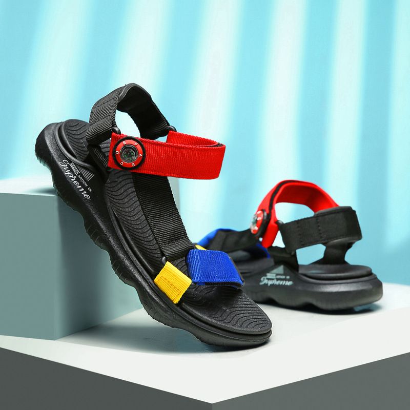 Nye sommerbarnesandaler student casual sko gutt strandsko mellomstore og store barn prinsesse stil jente EVA sandaler_voghion.com