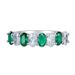 Live New Niche Design Emerald Row Diamond für Frauen, Leichter Luxus High-End Frischer Vielseitiger Ring_voghion.com