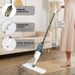 DARIS 360° Rotating Flat Mop With Reusable Microfiber Pads Large Capacity 500ml Spray Mop For Home Cleaning_voghion.com